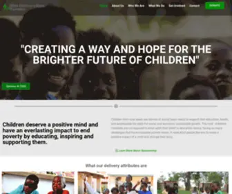 MCHfzambia.org(Changing mindsets) Screenshot