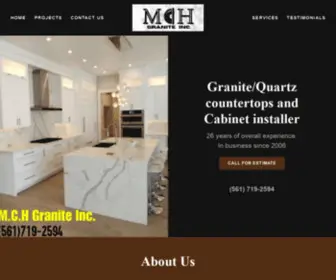 MCHgraniteinc.com(MCH Granite INC) Screenshot