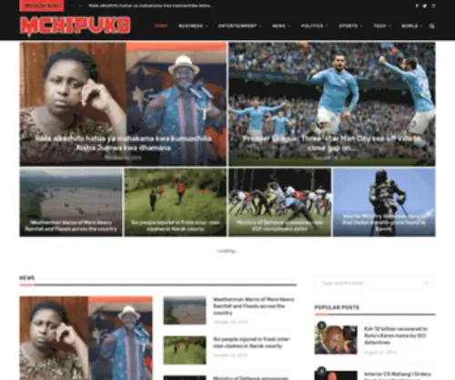 Mchipuko.com(Just another WordPress site) Screenshot