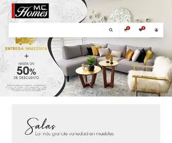 Mchomes.mx(Muebles y Decoración) Screenshot