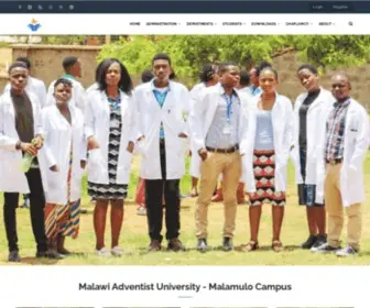 MCHsmau.ac.mw(Malawi Adventist University) Screenshot