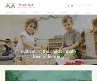 MCHVF.org(Montessori Children’s House of Valley Forge) Screenshot