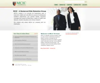 Mcic.com(MCIC Vermont) Screenshot