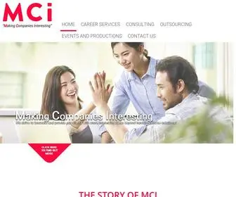 Mci.com.sg(MCI Investment Holding Pte Ltd) Screenshot