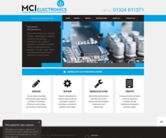 Mcielectronics.co.uk(MCI Electronics) Screenshot