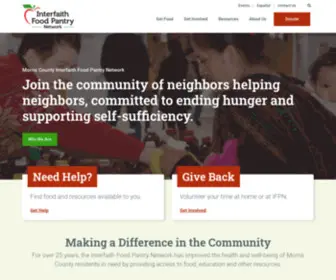 Mcifp.org(Interfaith Food Pantry and Resource Center) Screenshot