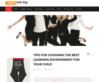 Mciis.org(MCIIS Info Org) Screenshot