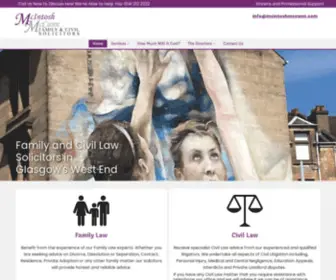 Mcintoshmccann.com(Family and Civil Law) Screenshot