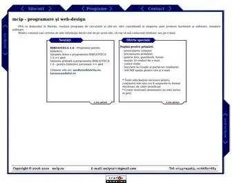 Mcip.ro(I web) Screenshot