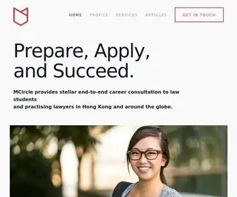 Mcirclelaw.com(Leading Hong Kong) Screenshot