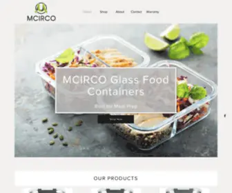 Mcirco.com(Storing food in reusable food storage containers) Screenshot