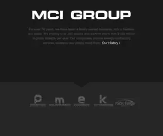 Mciwv.com(MCI Group) Screenshot