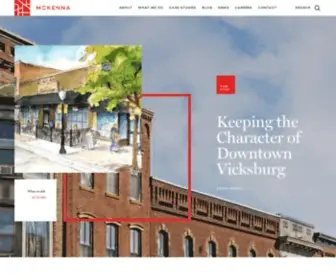 Mcka.com(McKenna Associates) Screenshot