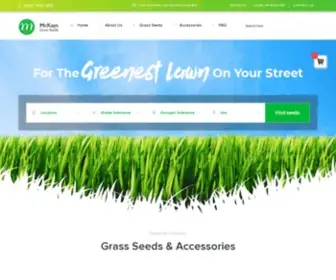 Mckaysgrassseeds.com.au(McKays Grass Seeds) Screenshot