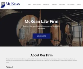 Mckeanlaw.com(McKean Law Firm) Screenshot