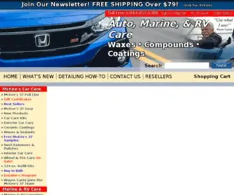 Mckees37.com(McKee&#039;s 37 manufactures a complete line of waxes) Screenshot