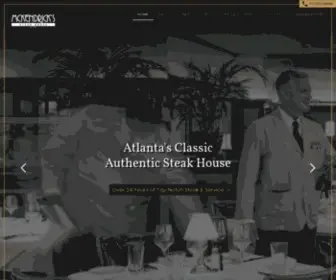 Mckendricks.com(Atlanta's Classic Authentic Steak House) Screenshot