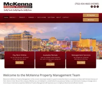 Mckennapropertymanagement.com(McKenna Property Management) Screenshot