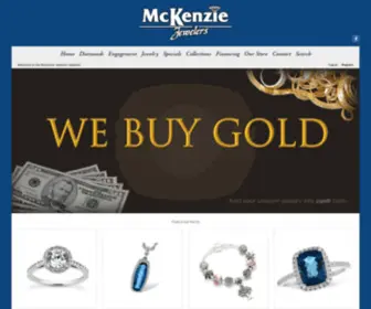 Mckenziejewelers.com(McKenzie Jewelers) Screenshot