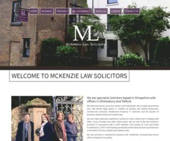 Mckenzielaw.co.uk(McKenzie Law Solicitors) Screenshot