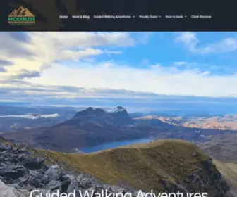Mckenziemountaineering.com(Guided Walking Adventures) Screenshot