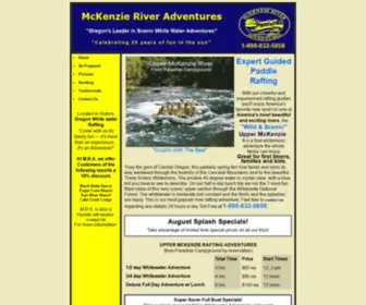 Mckenzieriveradventures.com(Mckenzieriveradventures) Screenshot