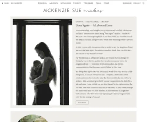 Mckenziesue.com(McKenzie Sue Makes) Screenshot