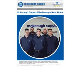 Mckeoughsupply.com(McKeough Supply) Screenshot