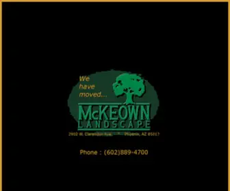 Mckeowninc.com(McKeown Landscape) Screenshot