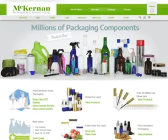 Mckernan.com(McKernan Packaging) Screenshot