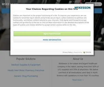 Mckesson.com Screenshot