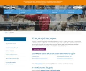 Mckessonjobs.com(Careers) Screenshot