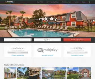 Mckinley.com(Apartment Finder & Commercial Real Estate) Screenshot