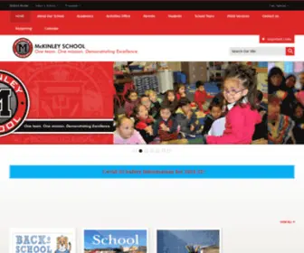 Mckinleyarts.com(McKinley School) Screenshot