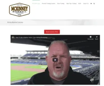 Mckinneybaseball.com(McKinney Baseball) Screenshot