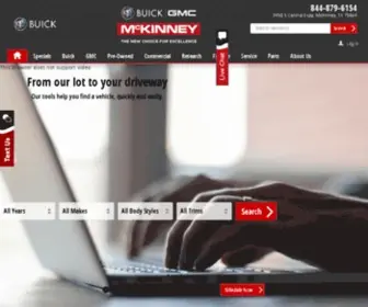 Mckinneybuickgmc.com Screenshot