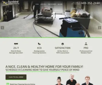 Mckinneycarpetcleaningtx.com(Sunbird Carpet Cleaning McKinney) Screenshot