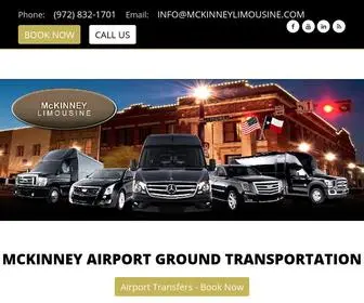 Mckinneylimousine.com(Mckinney Limousine) Screenshot