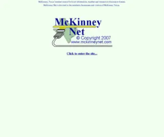 Mckinneynet.com(McKinney, Texas) Screenshot