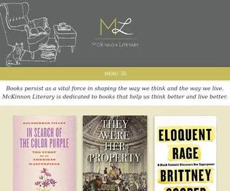 Mckinnonliterary.com(McKinnon Literary) Screenshot