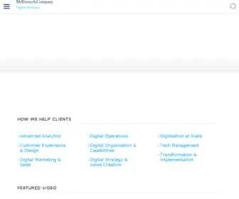 Mckinseydigital.com(McKinsey & Company) Screenshot