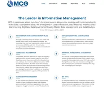 MCknightcg.com(Information Management) Screenshot