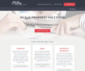 MCKproperty.com.au(McKay Property Solutions) Screenshot