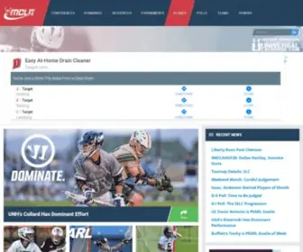 Mcla.us(Official Website of the Men's Collegiate Lacrosse Association (MCLA)) Screenshot