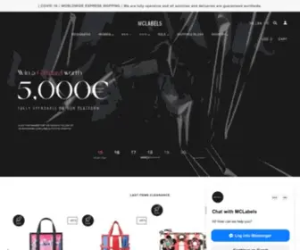 Mclabels.com(Luxury Fashion Online) Screenshot