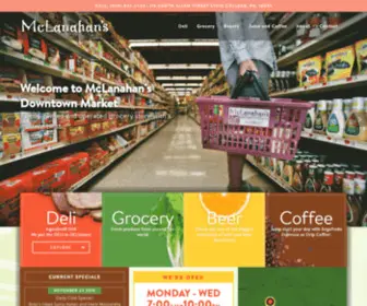 Mclanahansmarket.com(MCLANAHAN'S DOWNTOWN MARKET) Screenshot