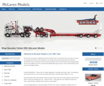 Mclaren-Models.com(McLaren Models) Screenshot