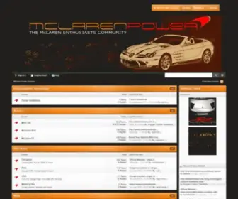 Mclaren-Power.com(Mclaren Power Forums) Screenshot