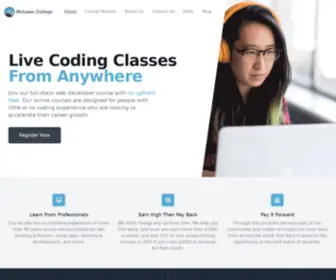 Mclarencollege.com(Mclarencollege) Screenshot