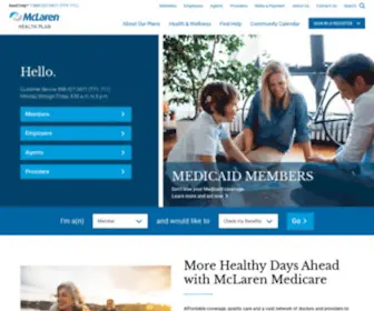 Mclarenhealthplan.org(McLaren Health Plan) Screenshot